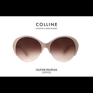 Oliver People’s ‘Collins’ Sunglasses Brown Beige